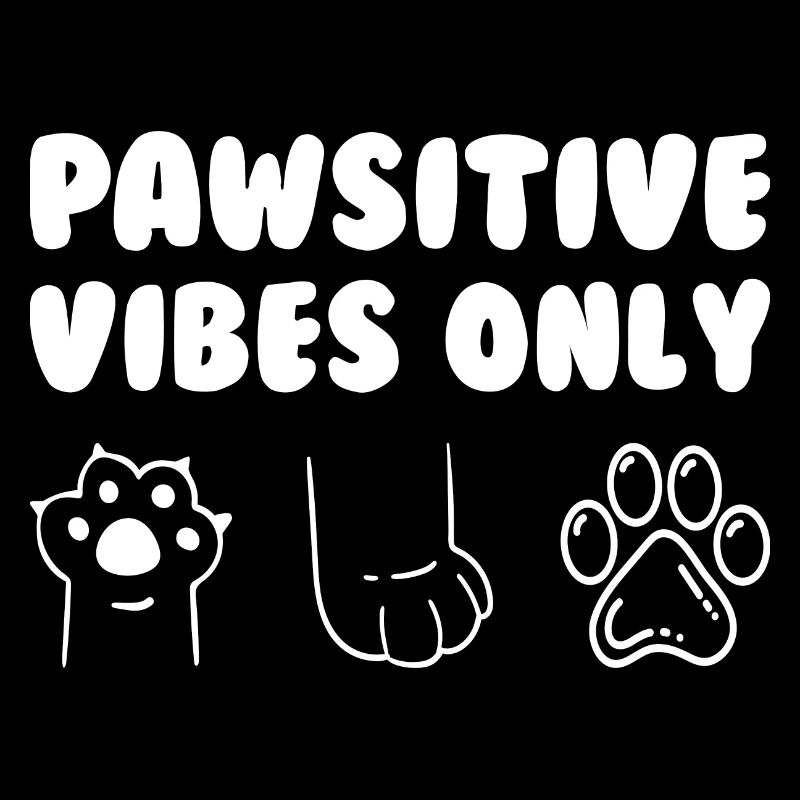 Pawsitive Vibes Only