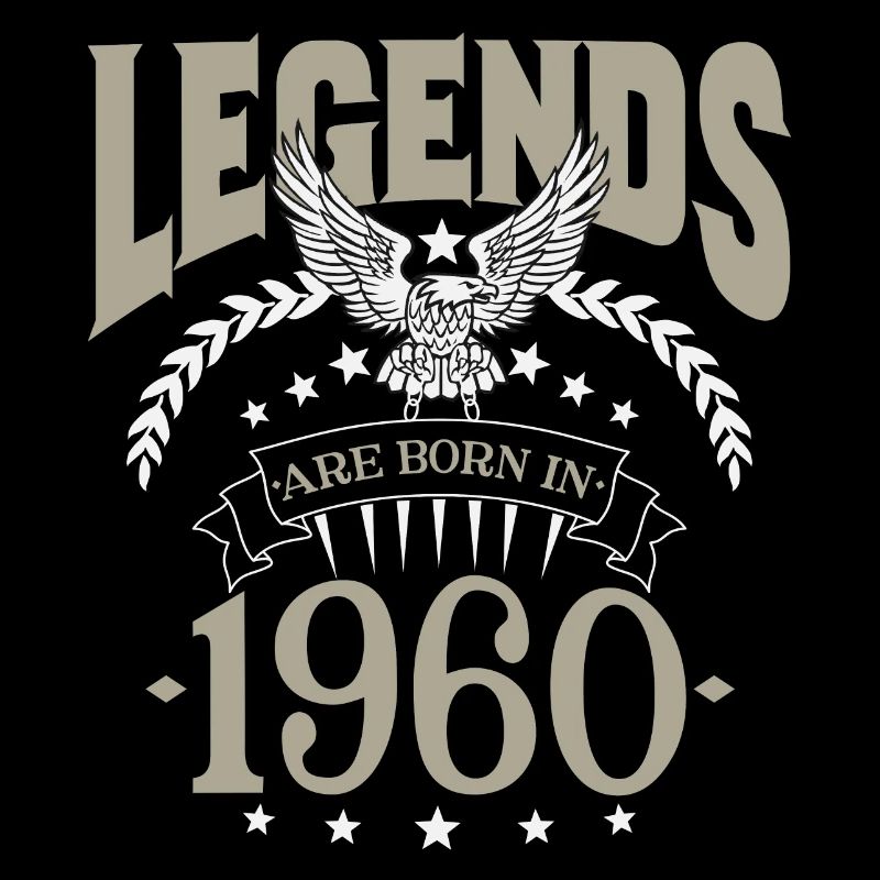 Legenden wurden 1960 geboren Geburtstag Geschenk
