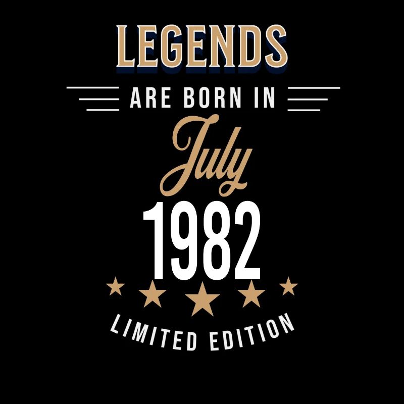 Legends werden im Juli 1982 geboren