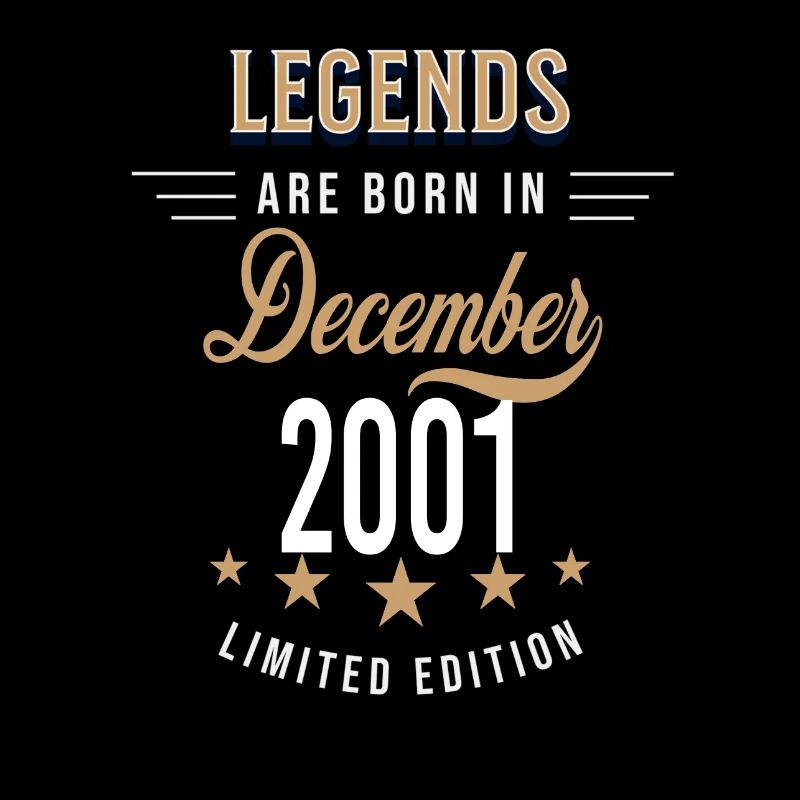 Legends werden im Dezember 2001 geboren