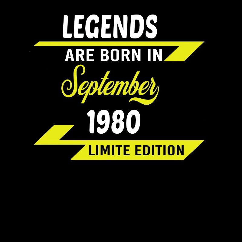LEGENDEN WERDEN 1980 GEBOREN GEBURTSTAGSGESCHENK