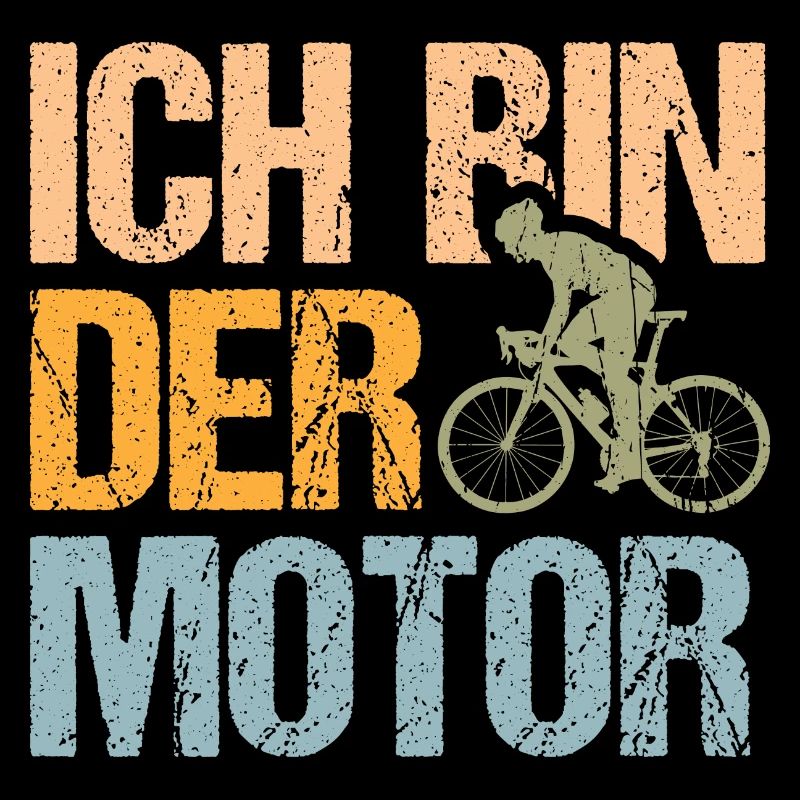 Fahrrad Ich bin der Motor