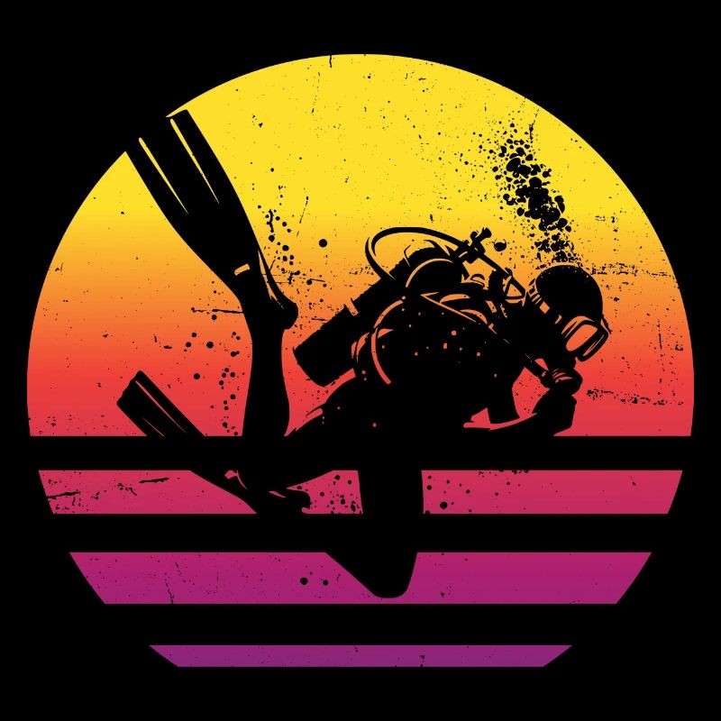 Scuba Diver Diving Men's Diver Diver