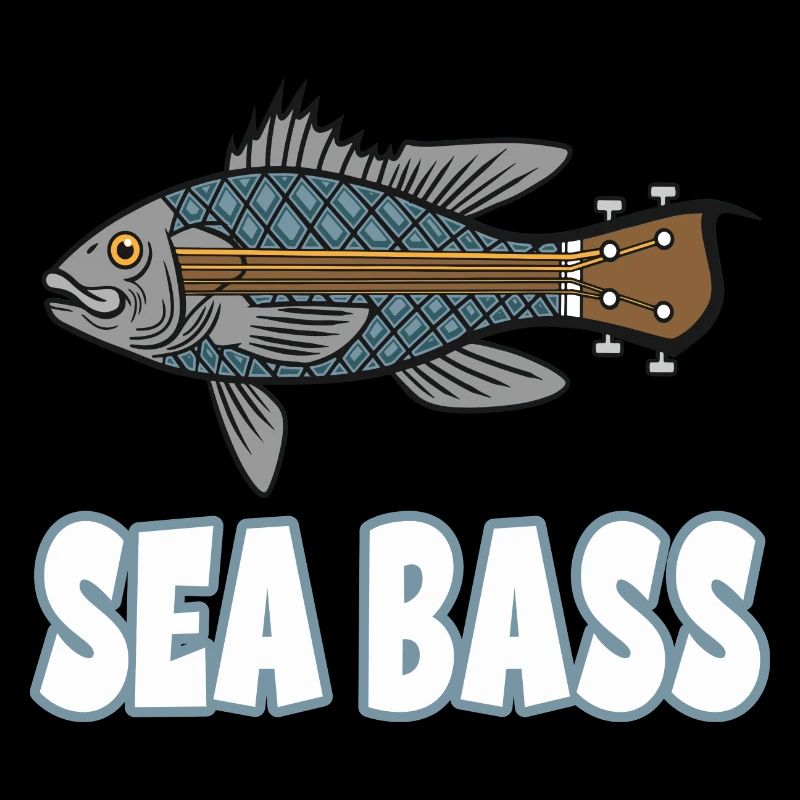 Guitare basse de mer