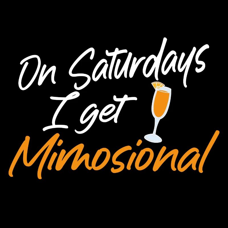 On Saturdays I Get Mimosional Brunch Shirt