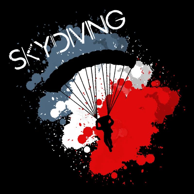 skydiving parachute jumping