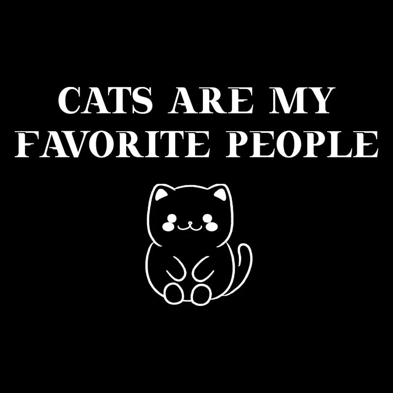 Chat mignon Les chats sont mes idées cadeaux préférées