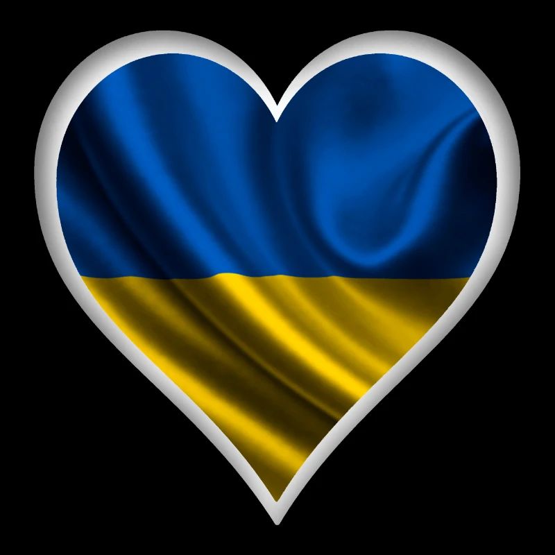 Ukraine Herz Design