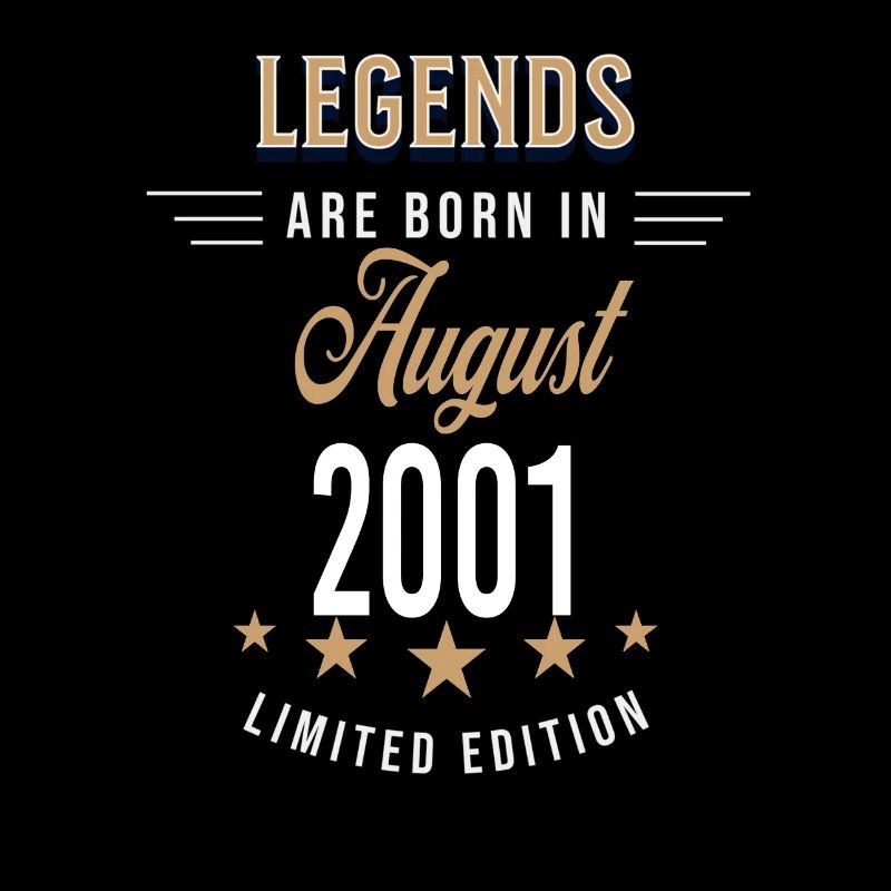 Legends werden im August 2001 geboren