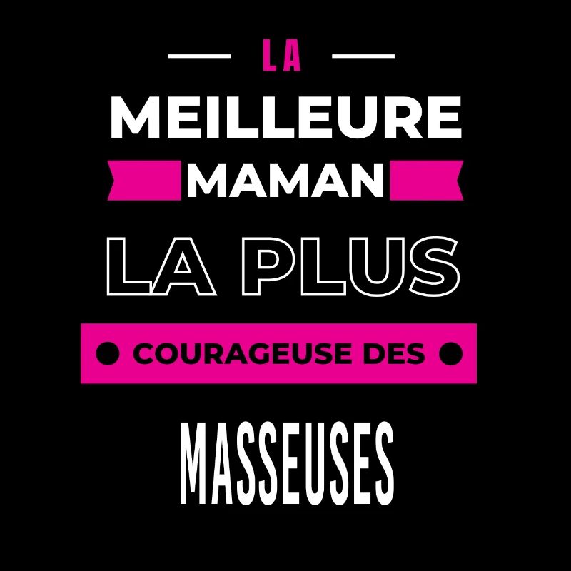 La meilleure maman plus courageuse des masseuses