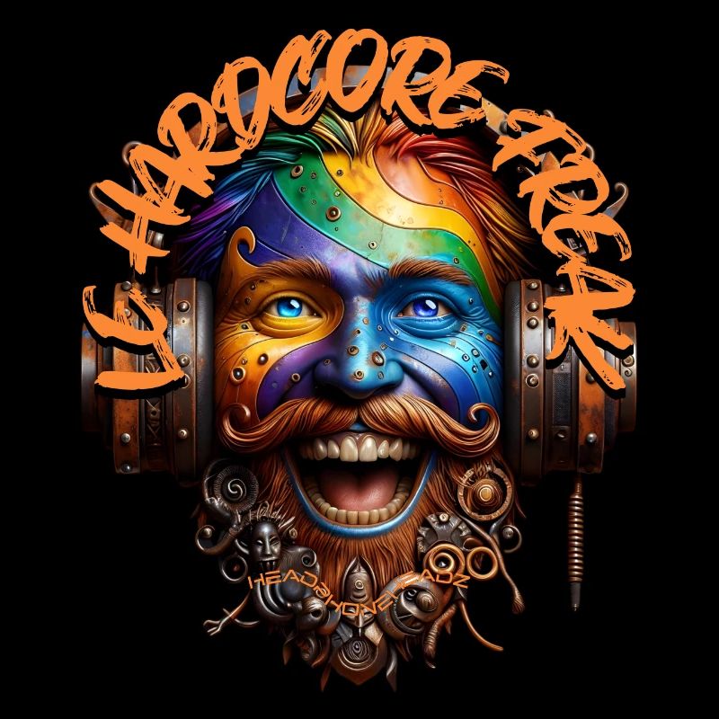 LE HARDCORE FREAK - Cool Dude with Headphones!