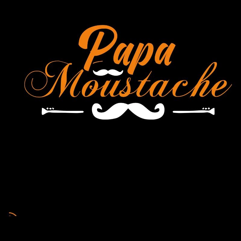papa moustache, Idée cadeau d'élégance.