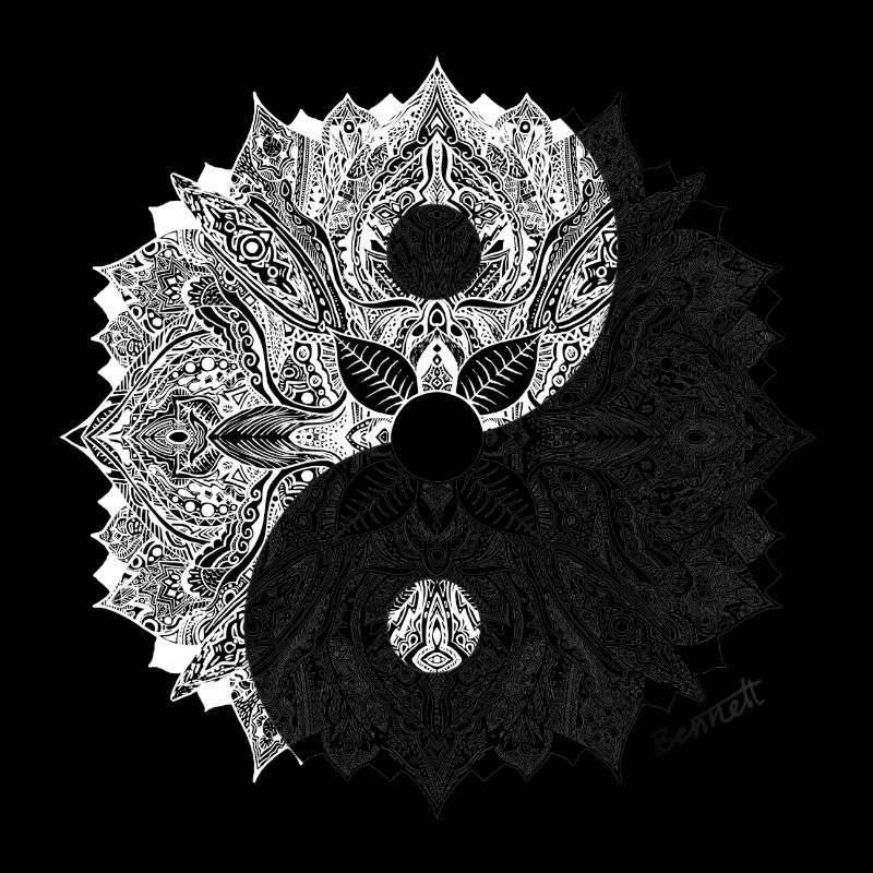 Mandala Yin Yang