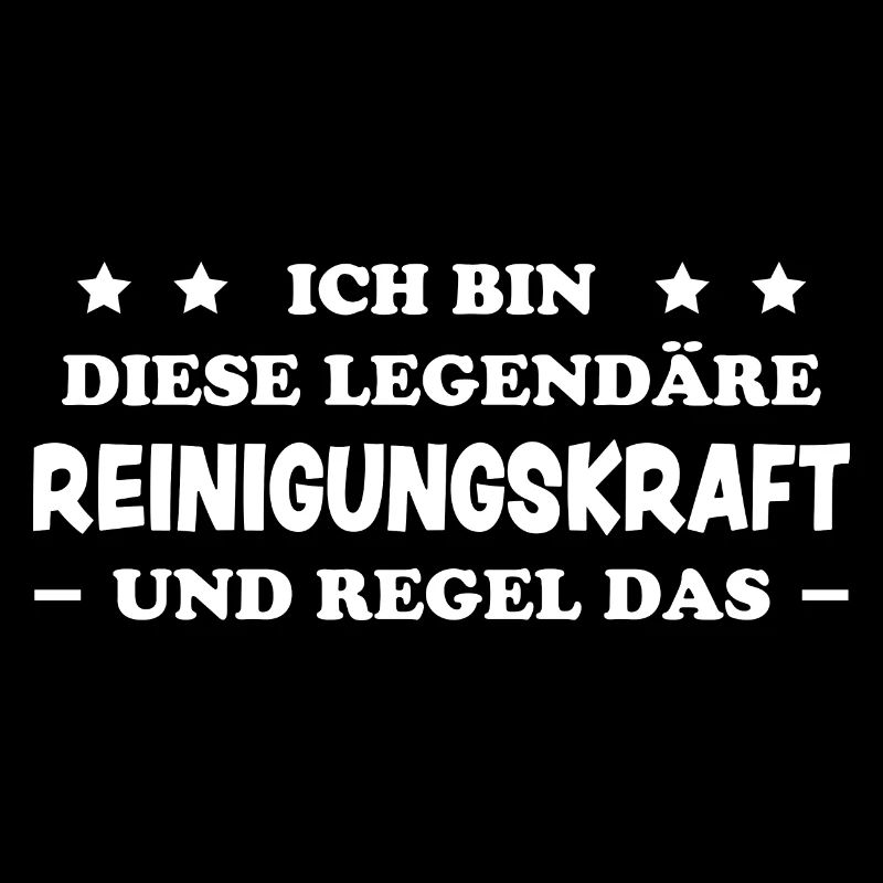 Reinigungskraft Spruch Haushalt Putzfrau Geschenk