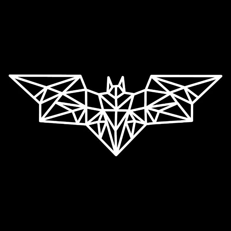 Fledermaus Geometrisch Linie