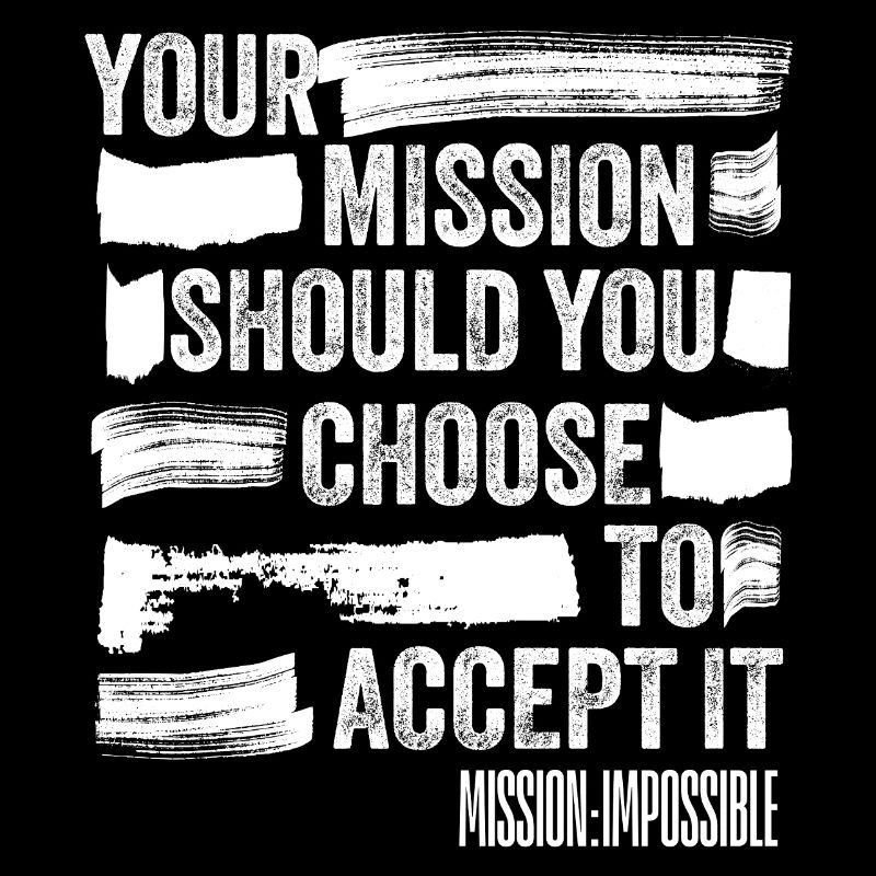 Mission Impossible The Final Reckoning Quote White