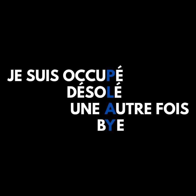 Je suis occupé
