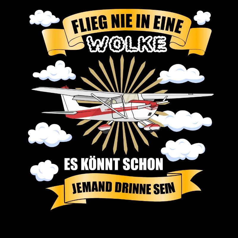 Piloten Geschenk Flugzeug Pilot lustiger Spruch