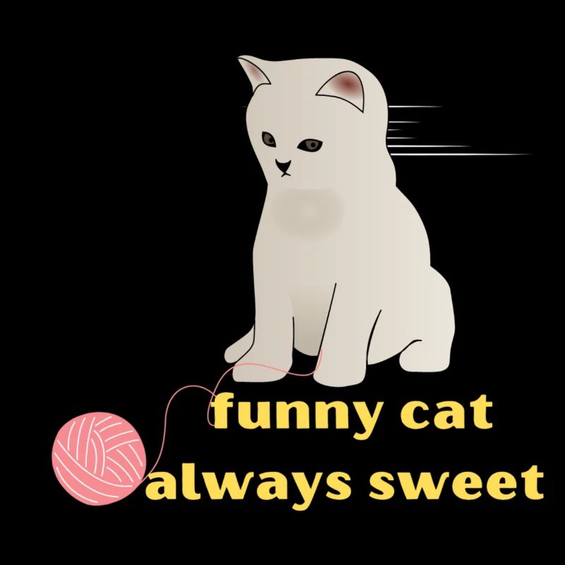 Drôle de chat jamais