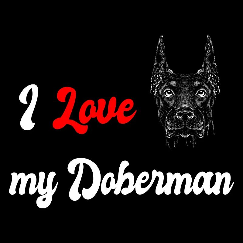 J'adore mon Doberman