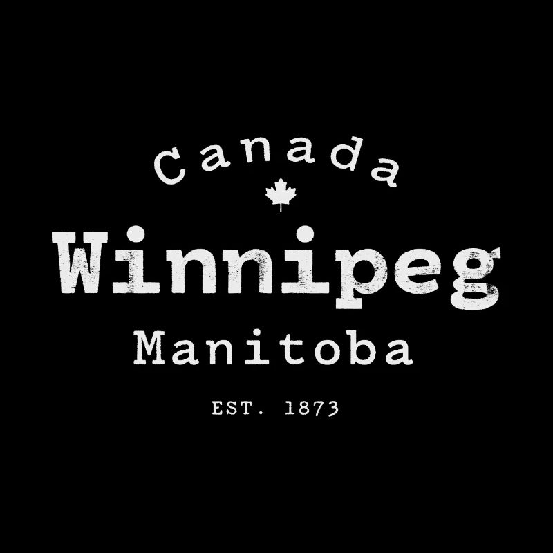 Winnipeg (Manitoba) Logo rétro
