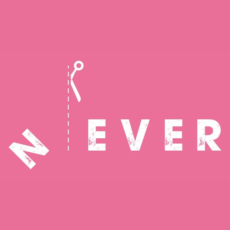 Conception de ciseaux Never Cut Boundaries