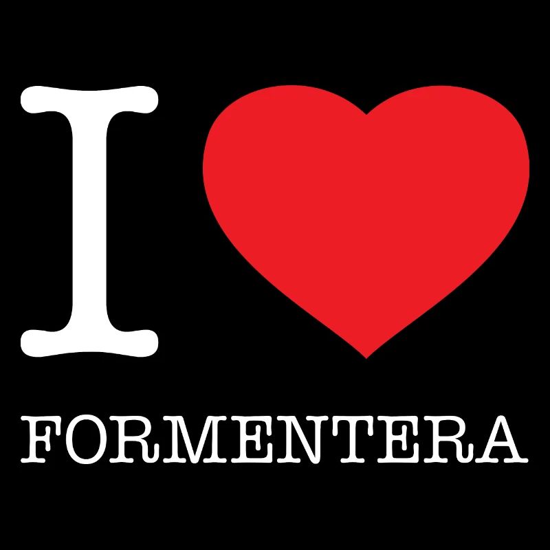 I LOVE FORMENTERA Spain Spanien