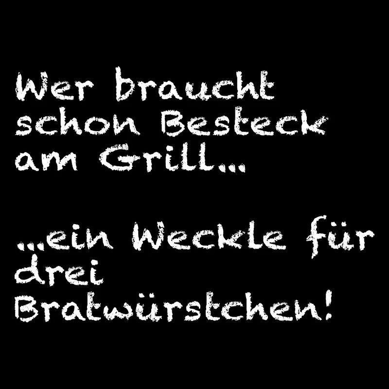 Grill-Spruch Bratwürstchen