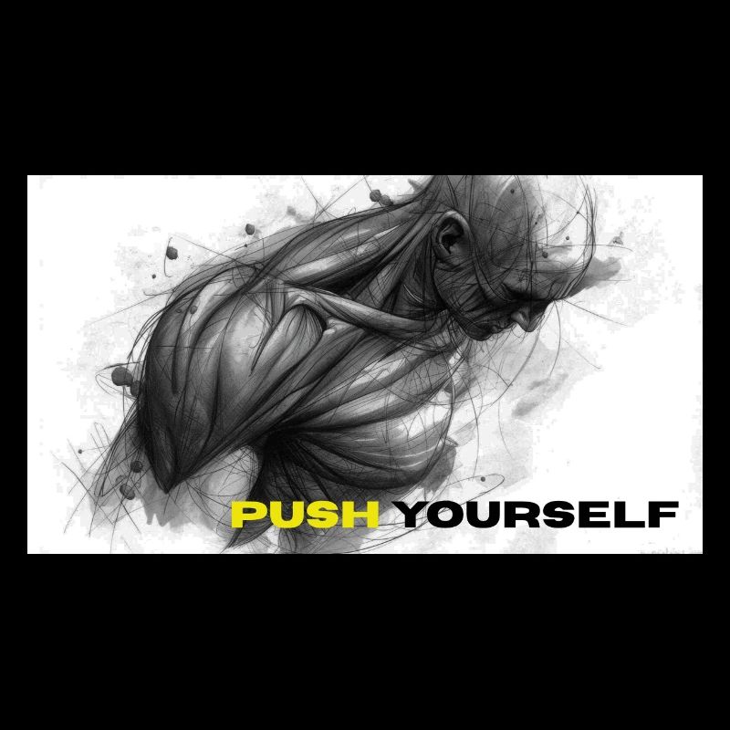 Strong Self Motivation Illustration