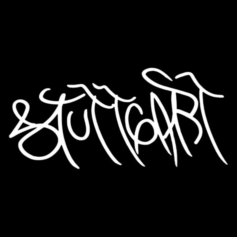 Police de graffiti de Stuttgart