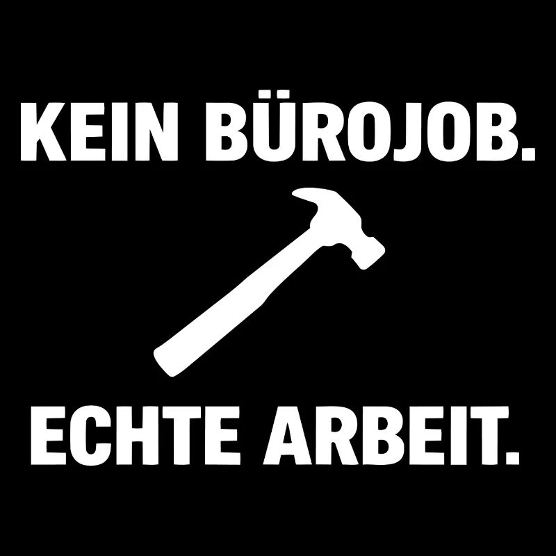 Handwerker Shirt – Echte Arbeit