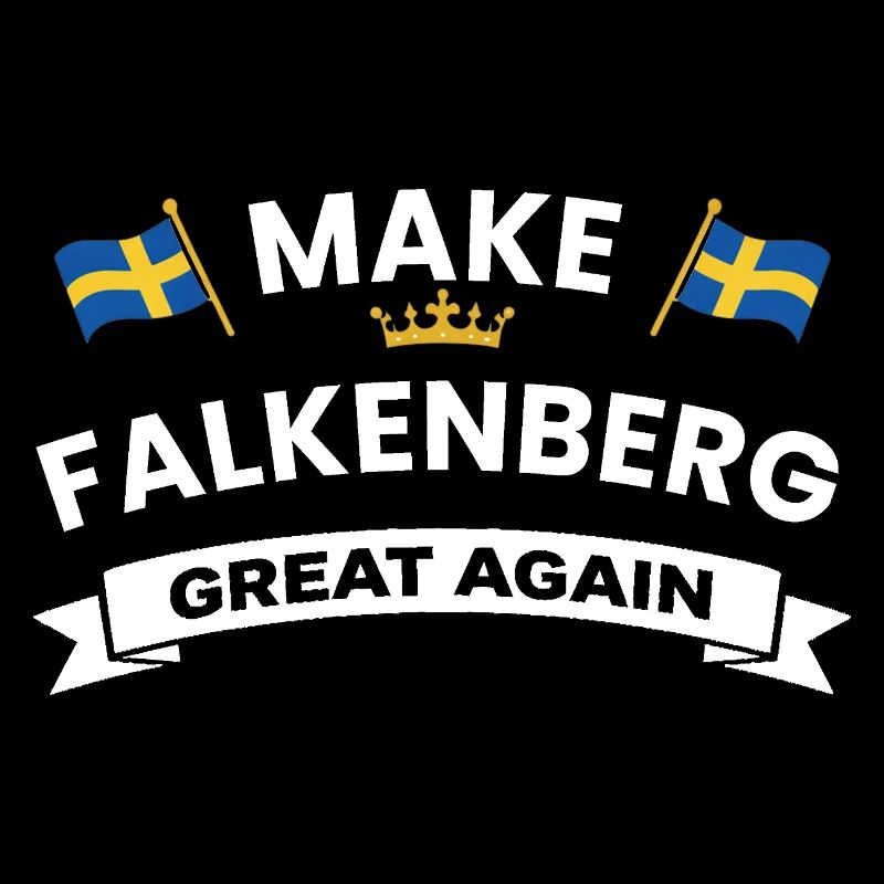 Couronne du drapeau de Falkenberg