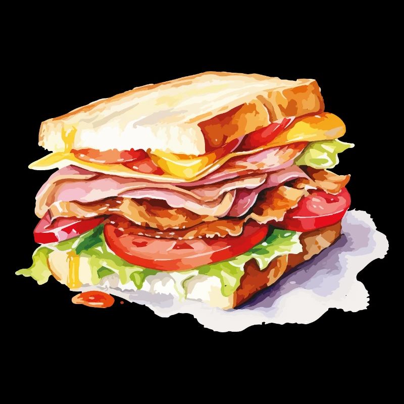 Sandwich Illustration
