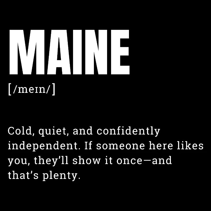 Maine Bold Typo Kontrast