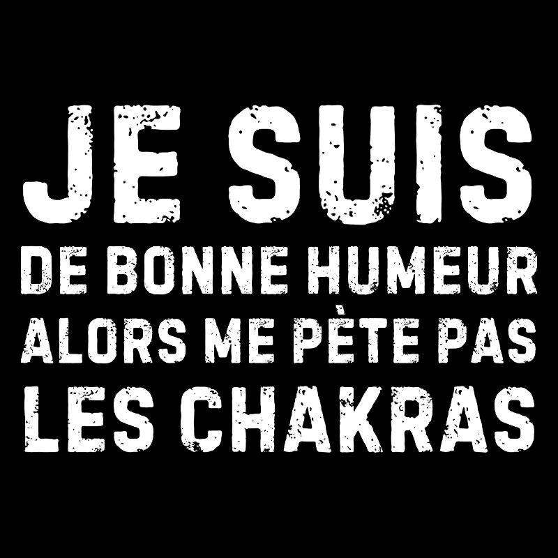 In a good mood – don't touch my chakras