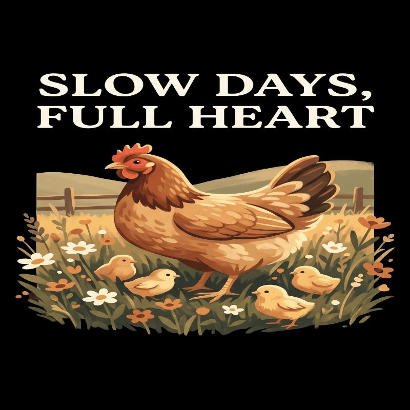 Langsame Tage, Full Heart Chickens Cottagecore-Farm
