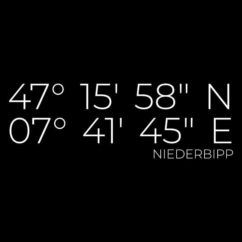 Coordinates Niederbipp Switzerland