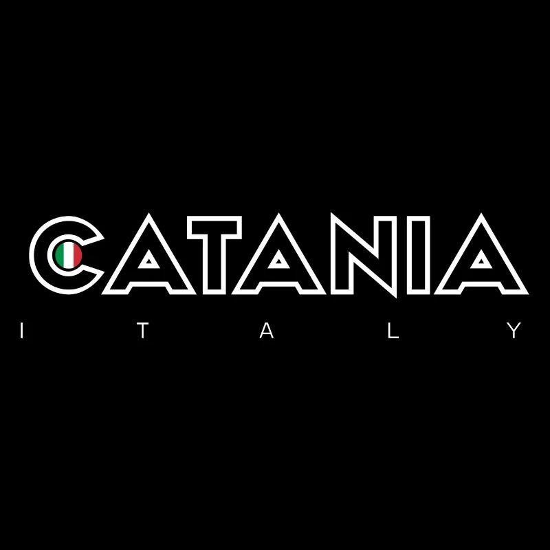 Catania Italy Crest Tee