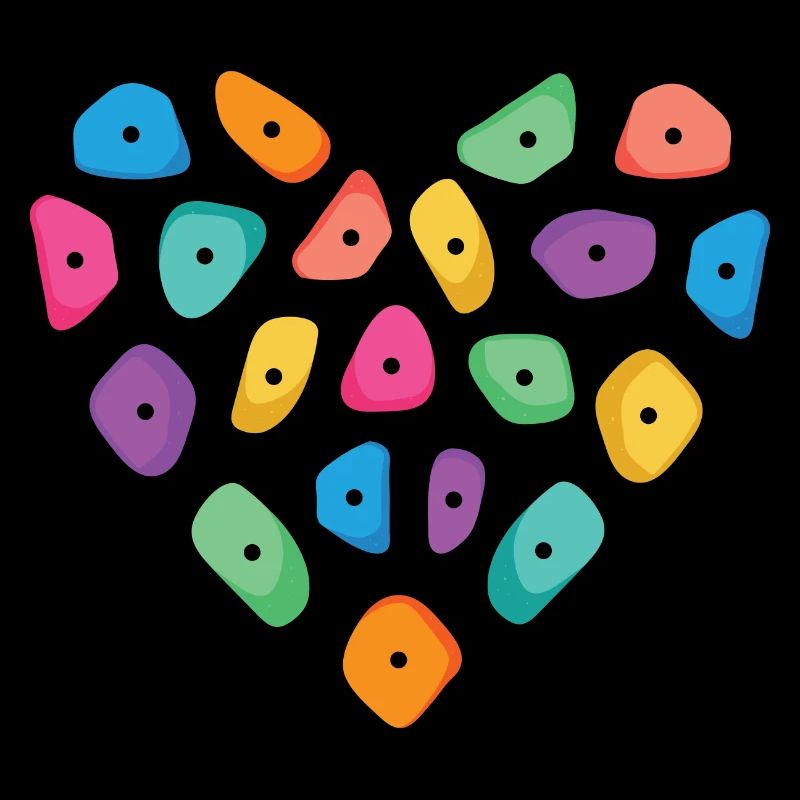 Escalade Bloc Heart Climber Escalade