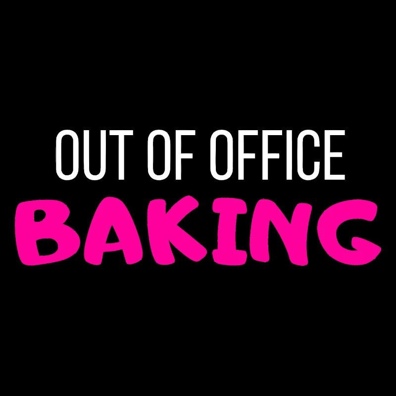 out of office baking white