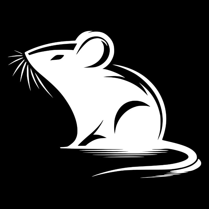 Little Cute Mouse Drawing