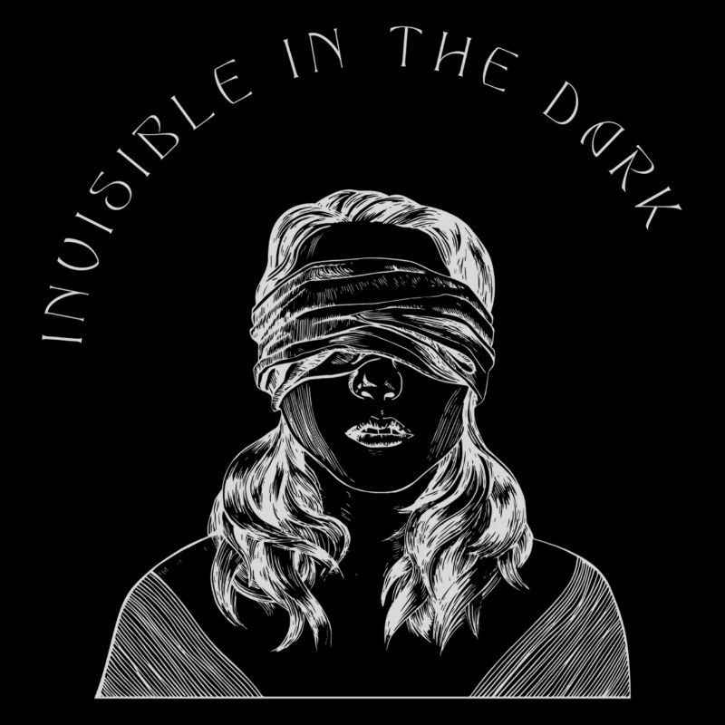 invisible dans l’obscurité
