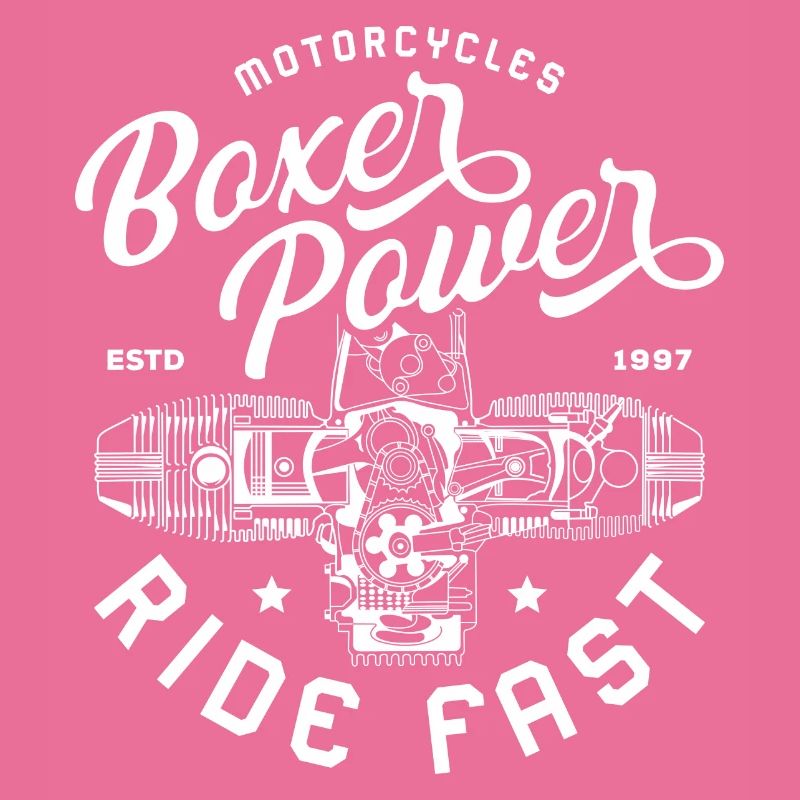 BoxerMotor Series Motorcycle Chopper Biker Gift