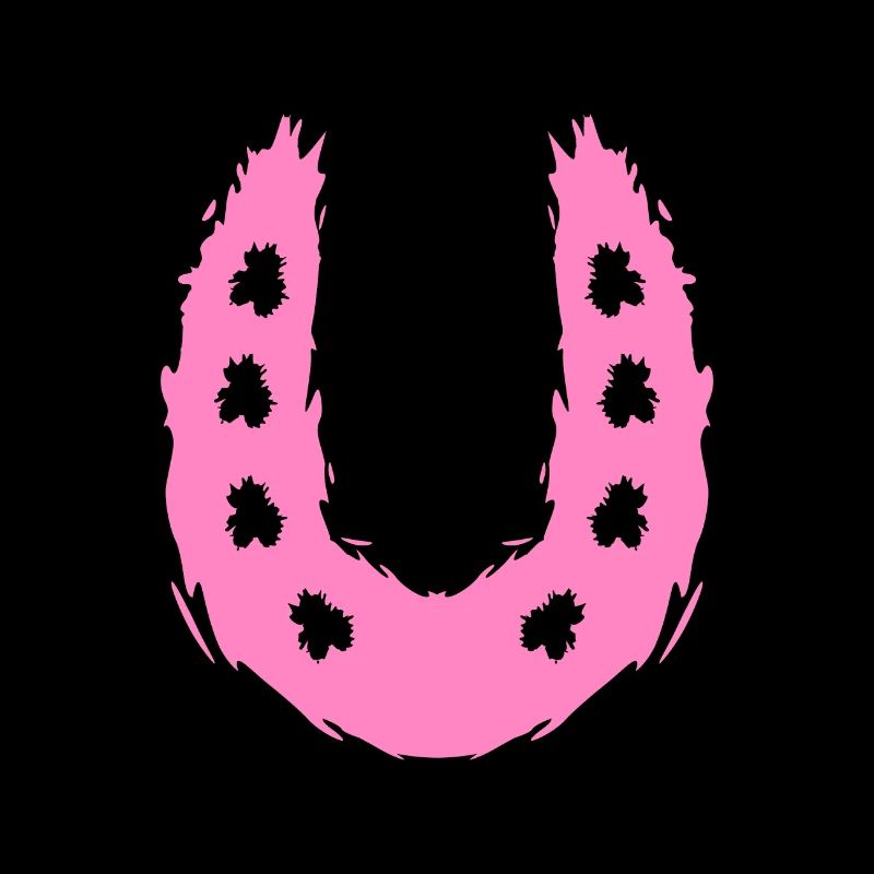 Cheval symbole de fer à cheval