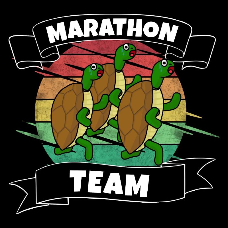 Équipe marathon Funny Animals