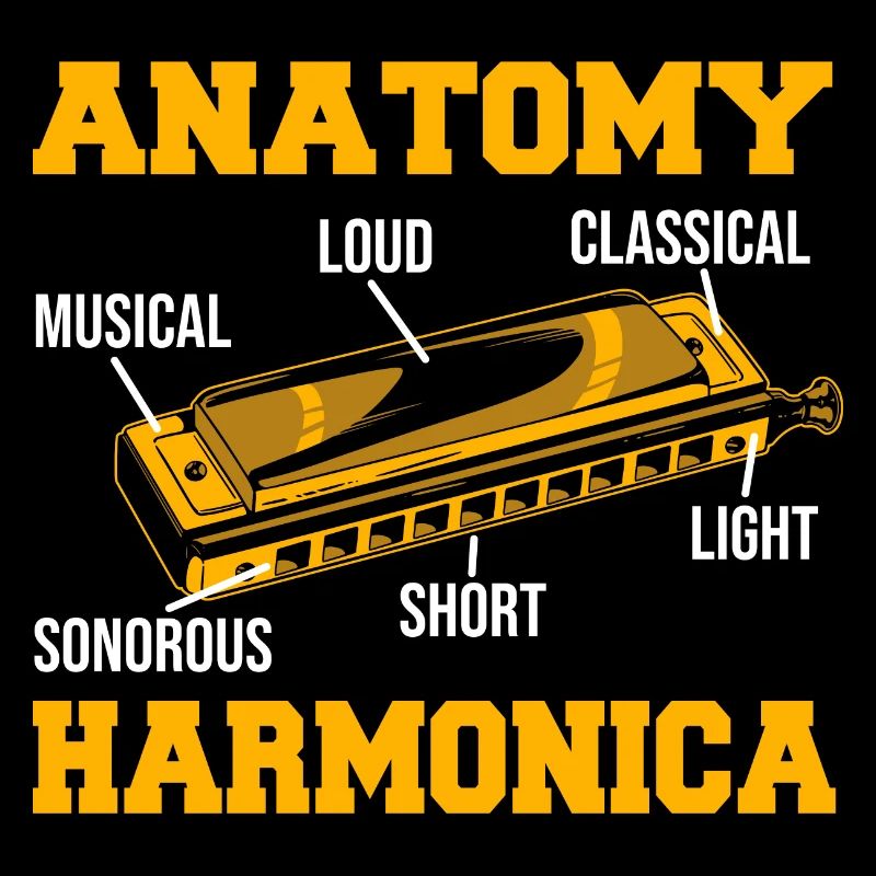 Playing Harmonica Gift