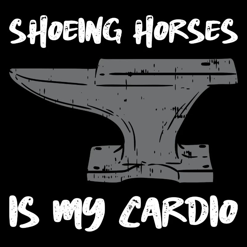 Le ferrage de chevaux farriers est mon cardio