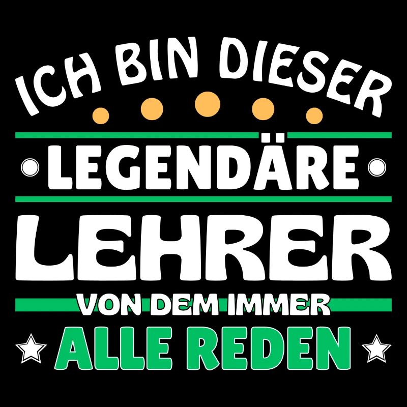 Ich bin dieser legendäre Lehrer