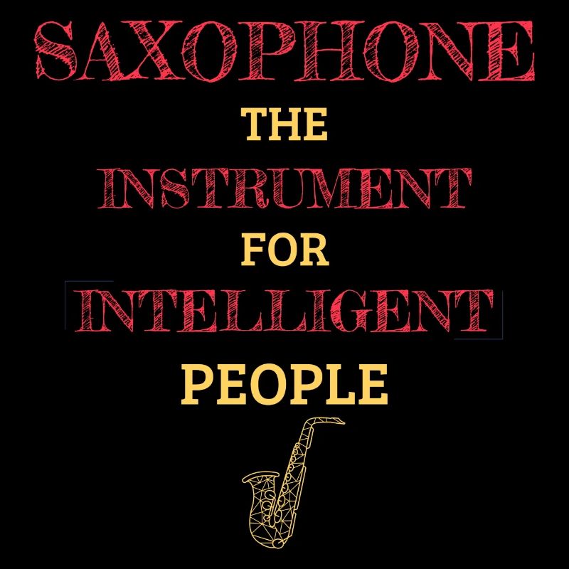 Saxophone Instrument For Intelligent People RD