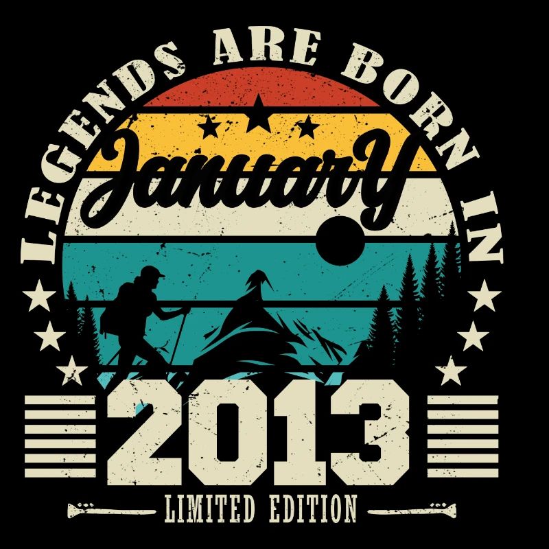 January 2013. Birthday gift January 2013.